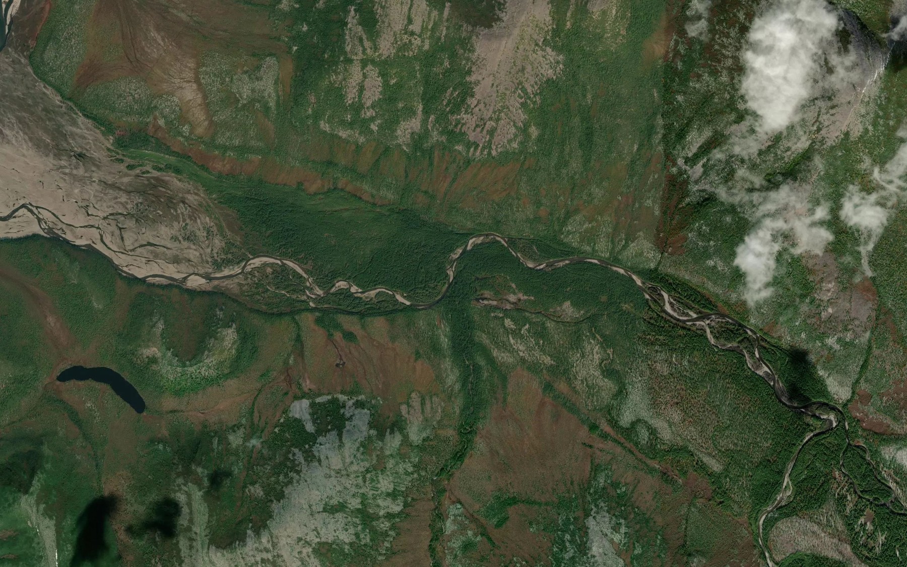 Satellite map of the Abramovskiy