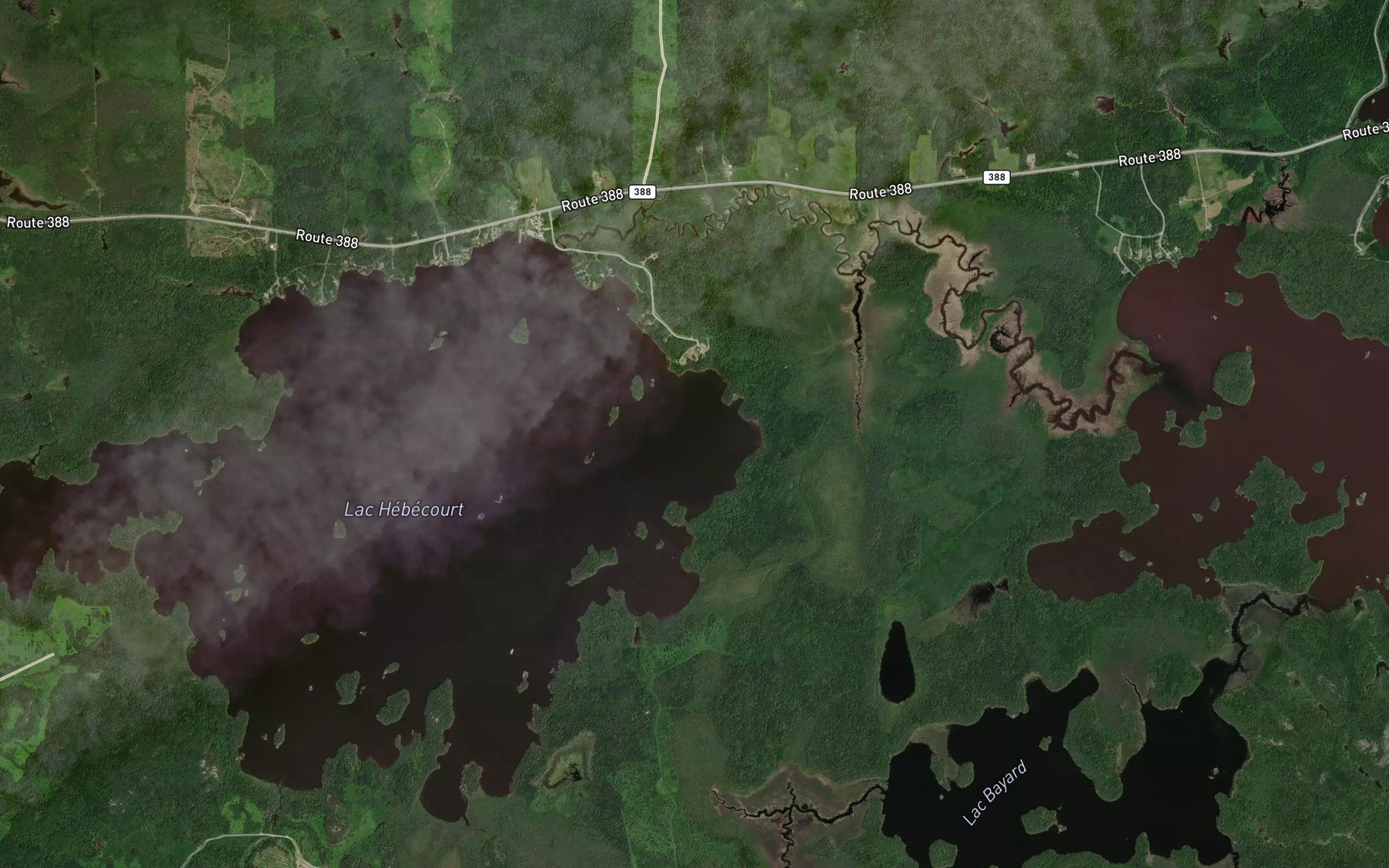 Satellite map of the Baie Nelson