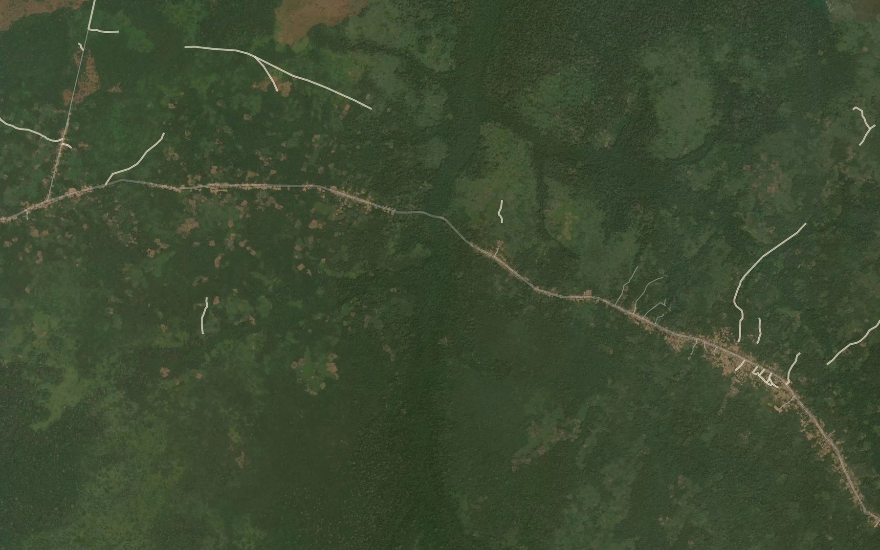 Satellite map of the Gumelesi
