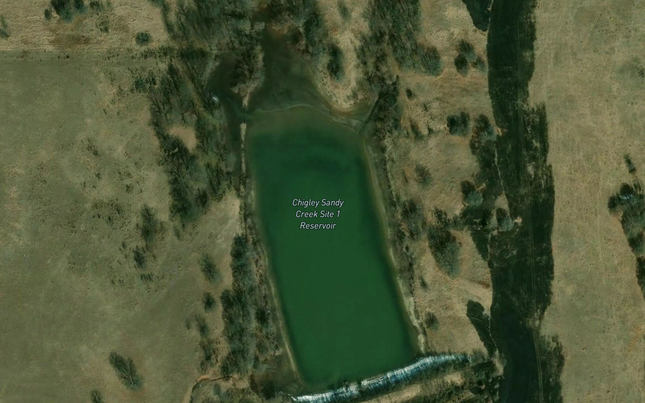 Chigley Sandy Creek Site 1 Reservoir