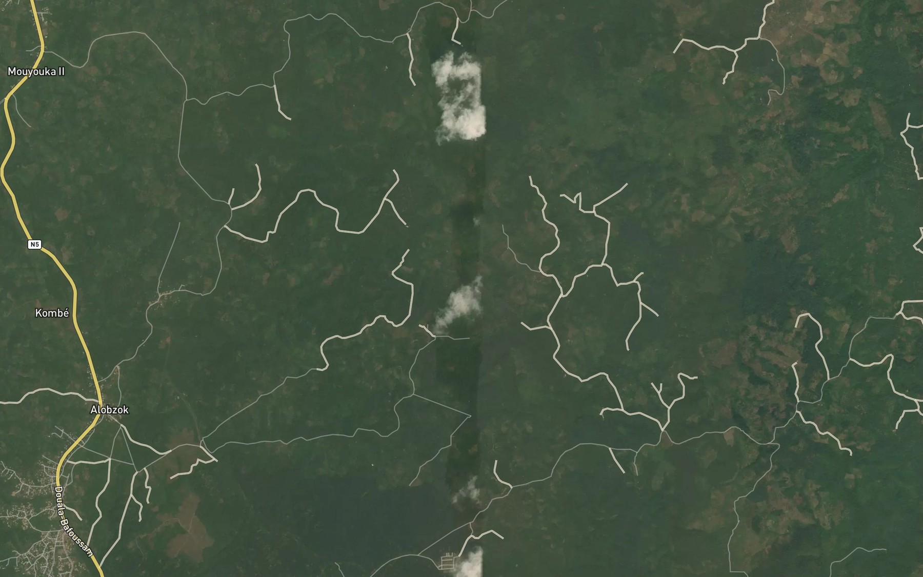 Satellite map of the Lingue