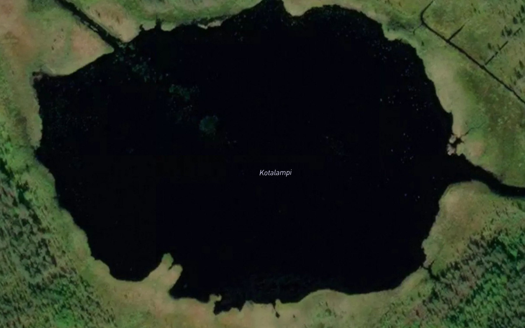 Satellite map of the Kotalampi