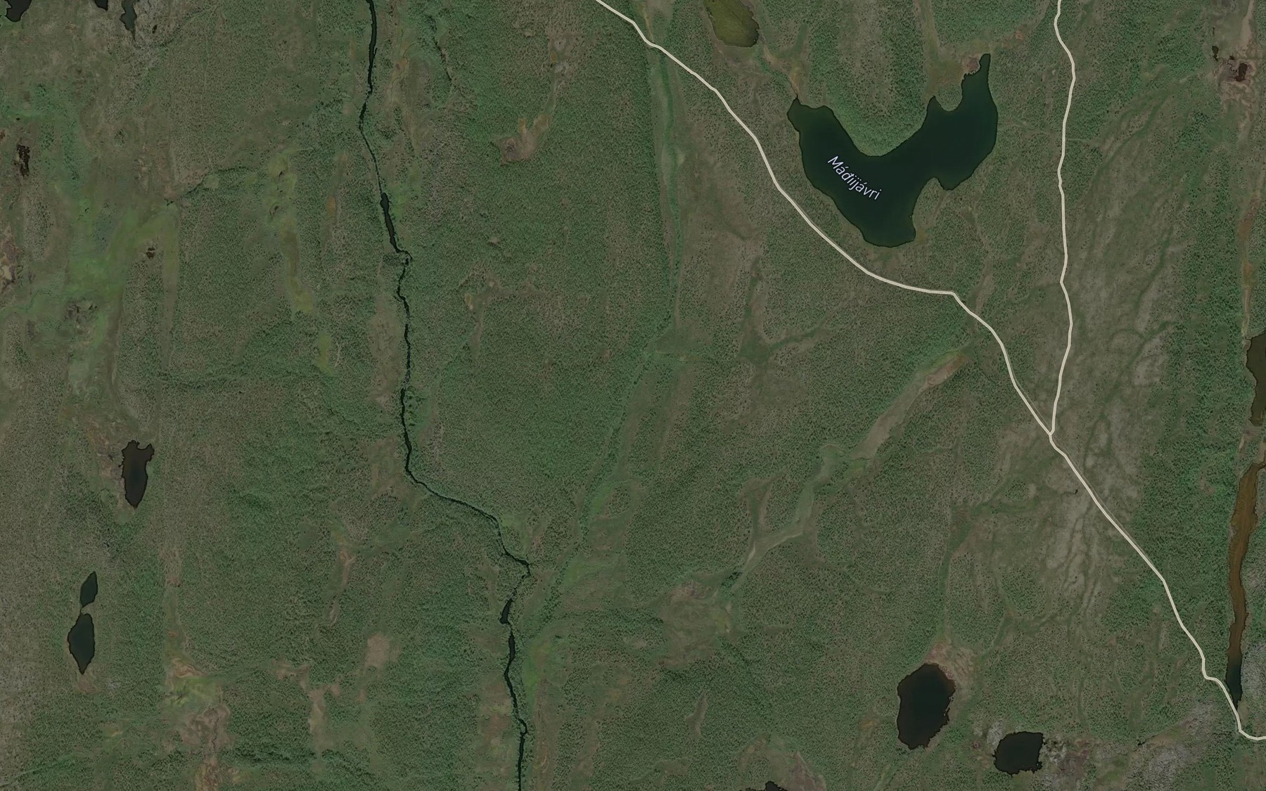 Satellite map of the Dabmutjakka