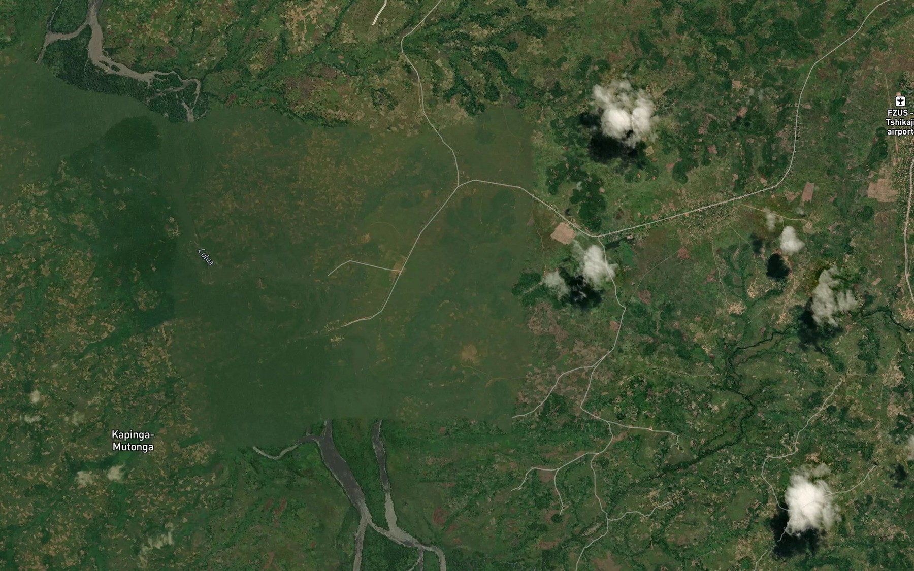 Satellite map of the Kankaka