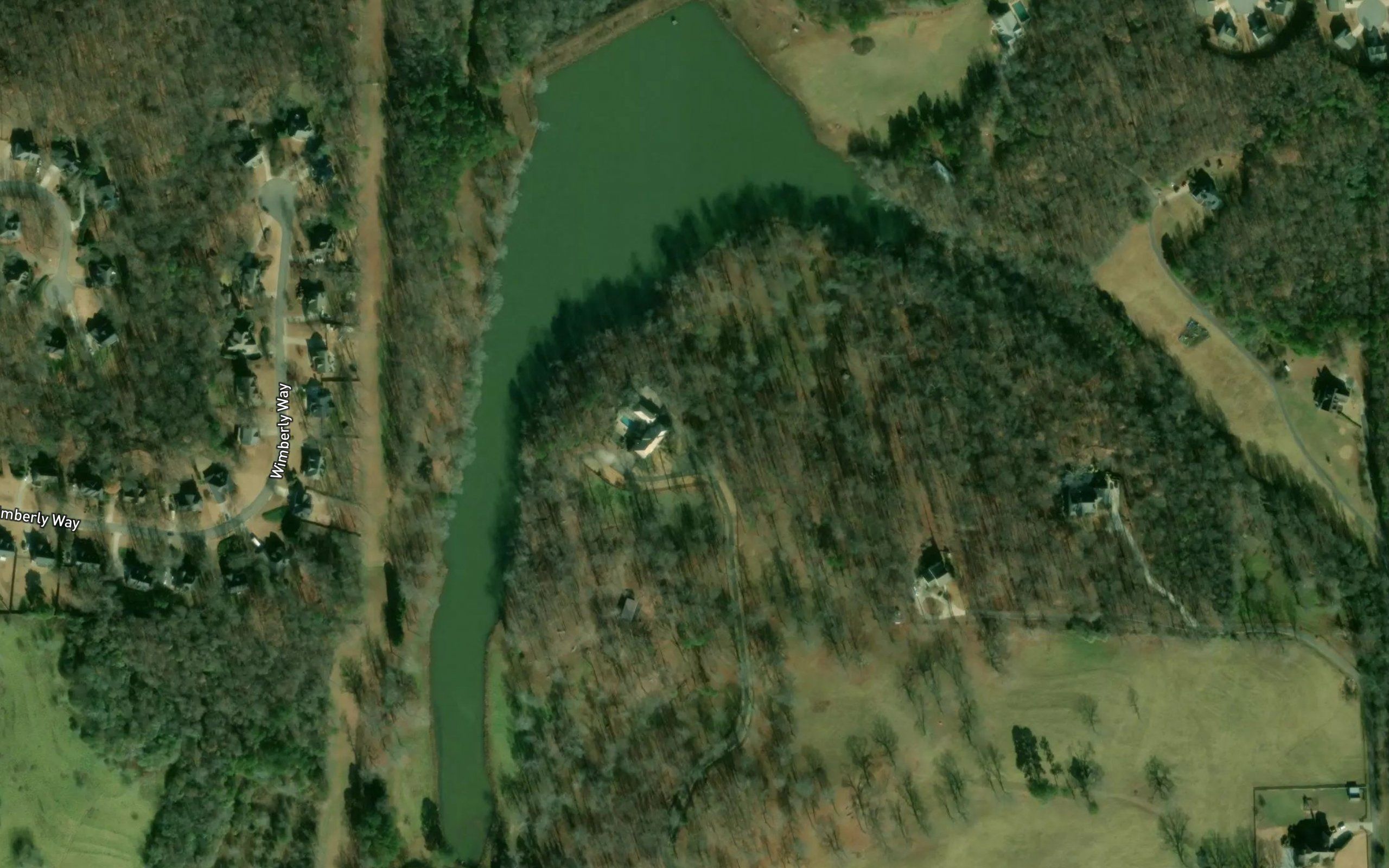 Settingdown Creek Watershed 10 Reservoir