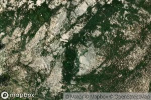 Satellite map of the Silver Pass Creek