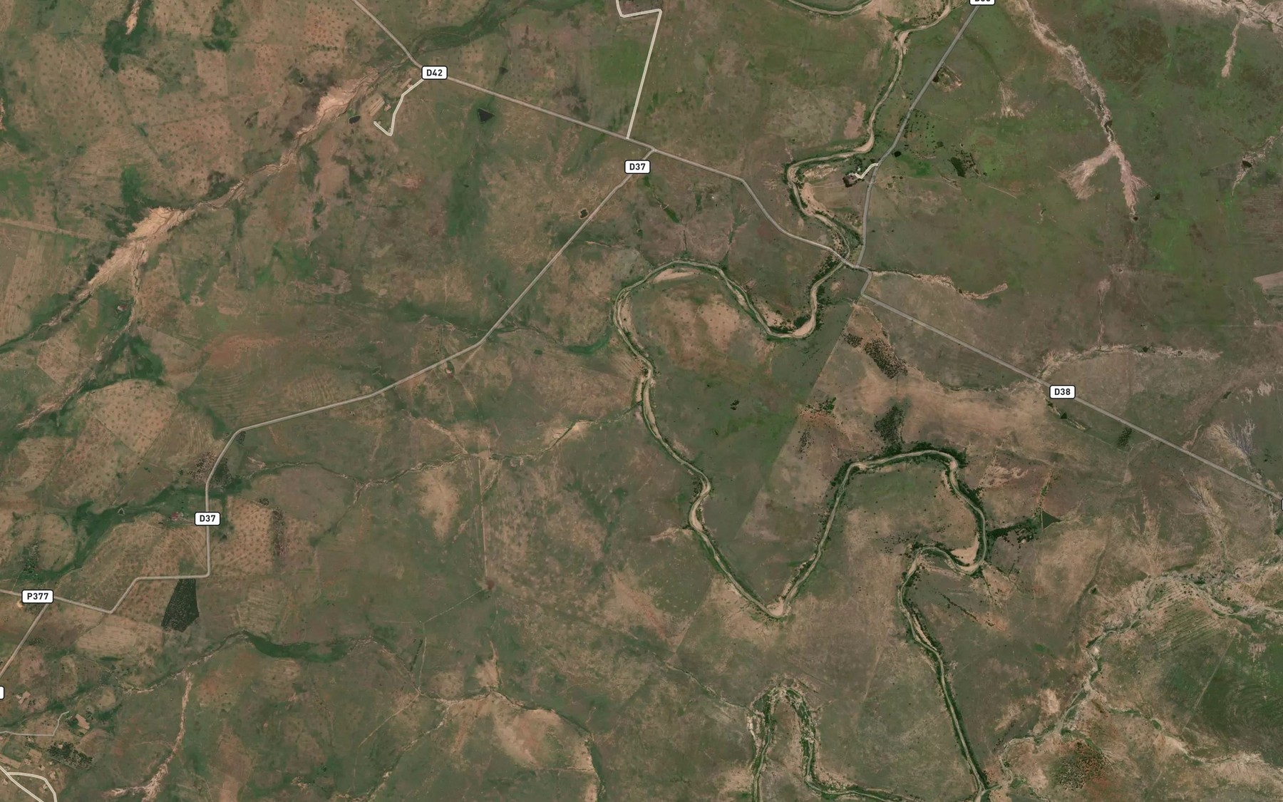 Satellite map of the Madwi