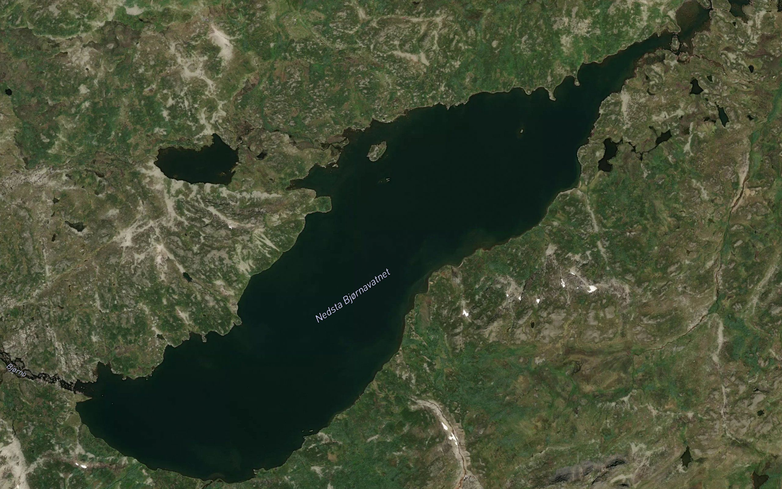 Nedsta Bjornavatnet