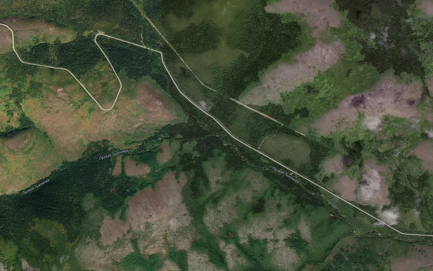 Satellite map of the Orel