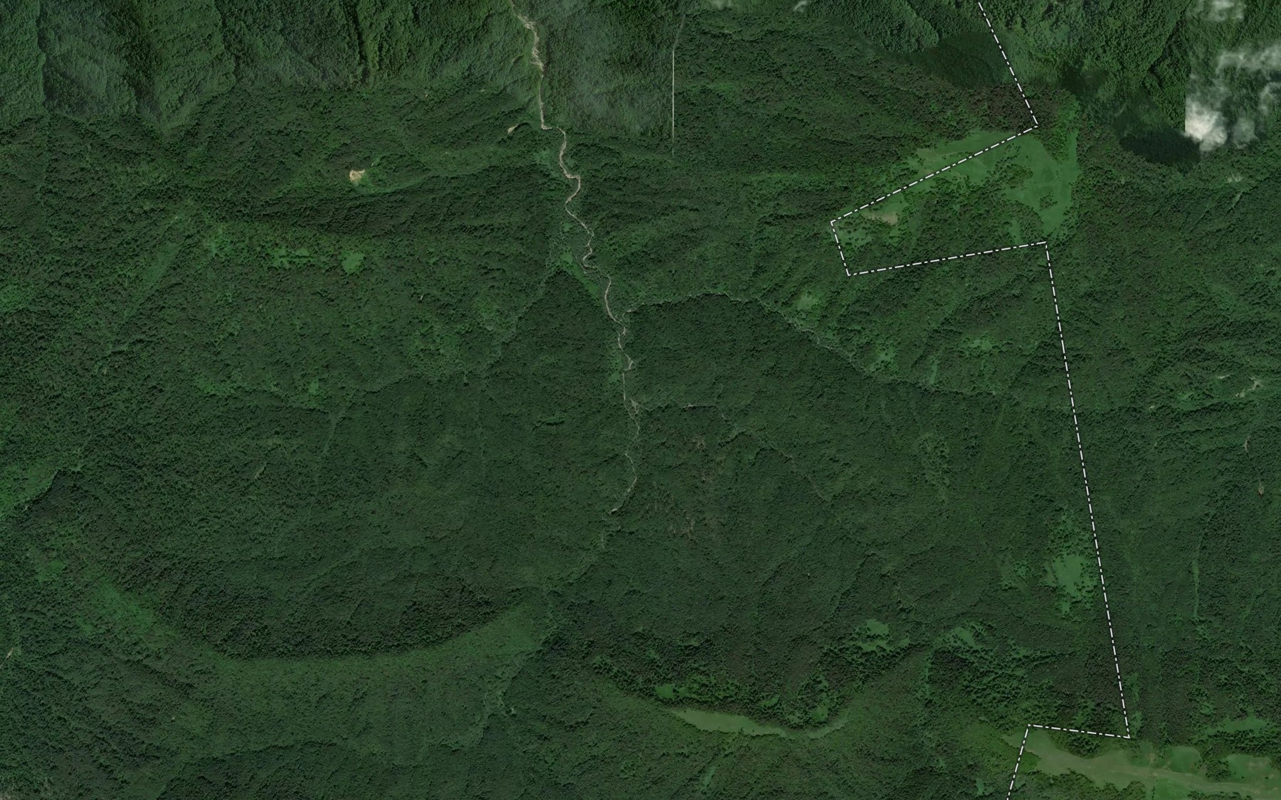 Satellite map of the Mel'nichnaya