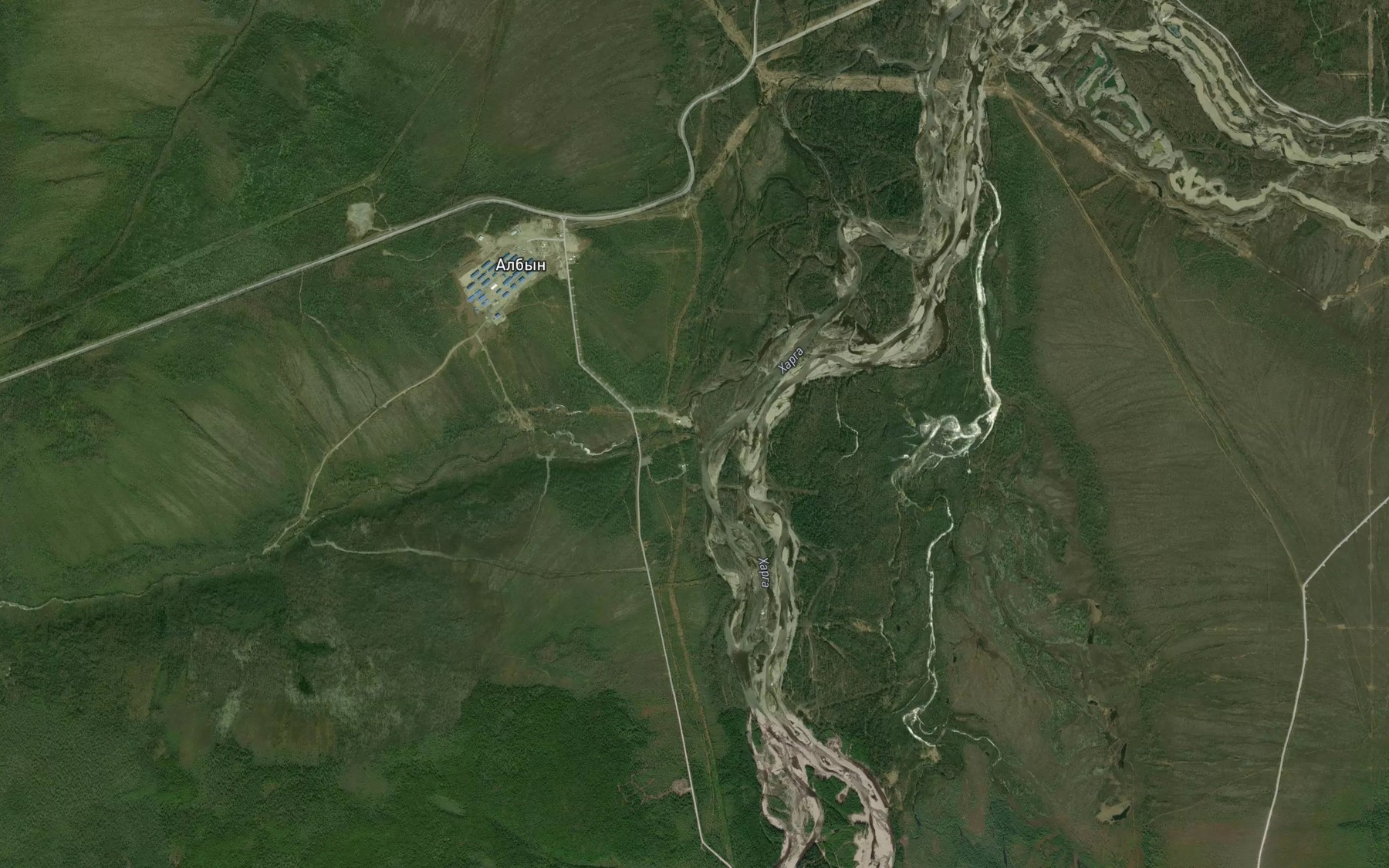 Satellite map of the Boltanak