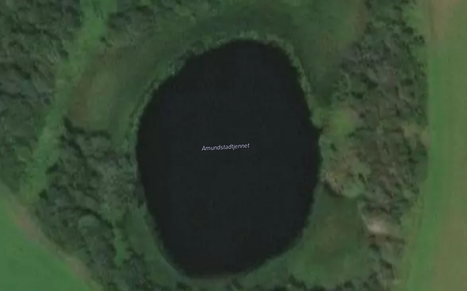 Satellite map of the Amundstadtjennet