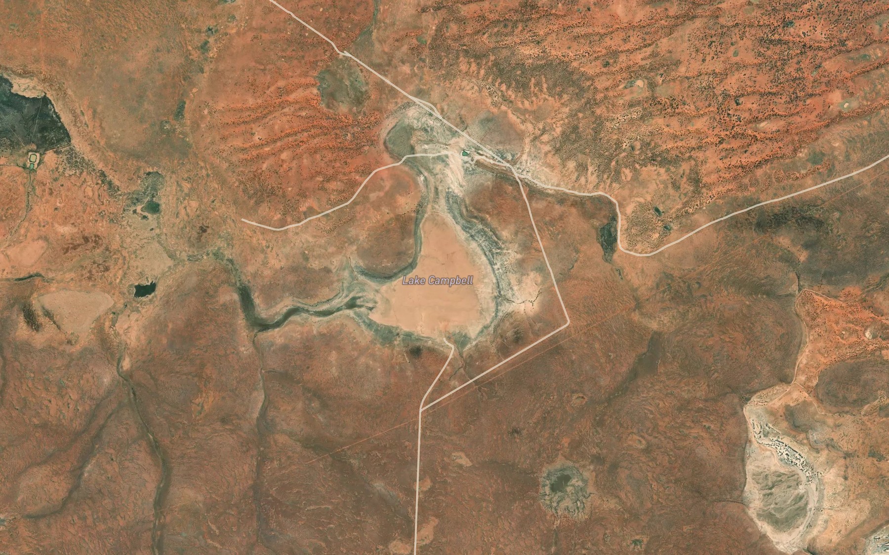 Satellite map of the Pidlee-Wirra