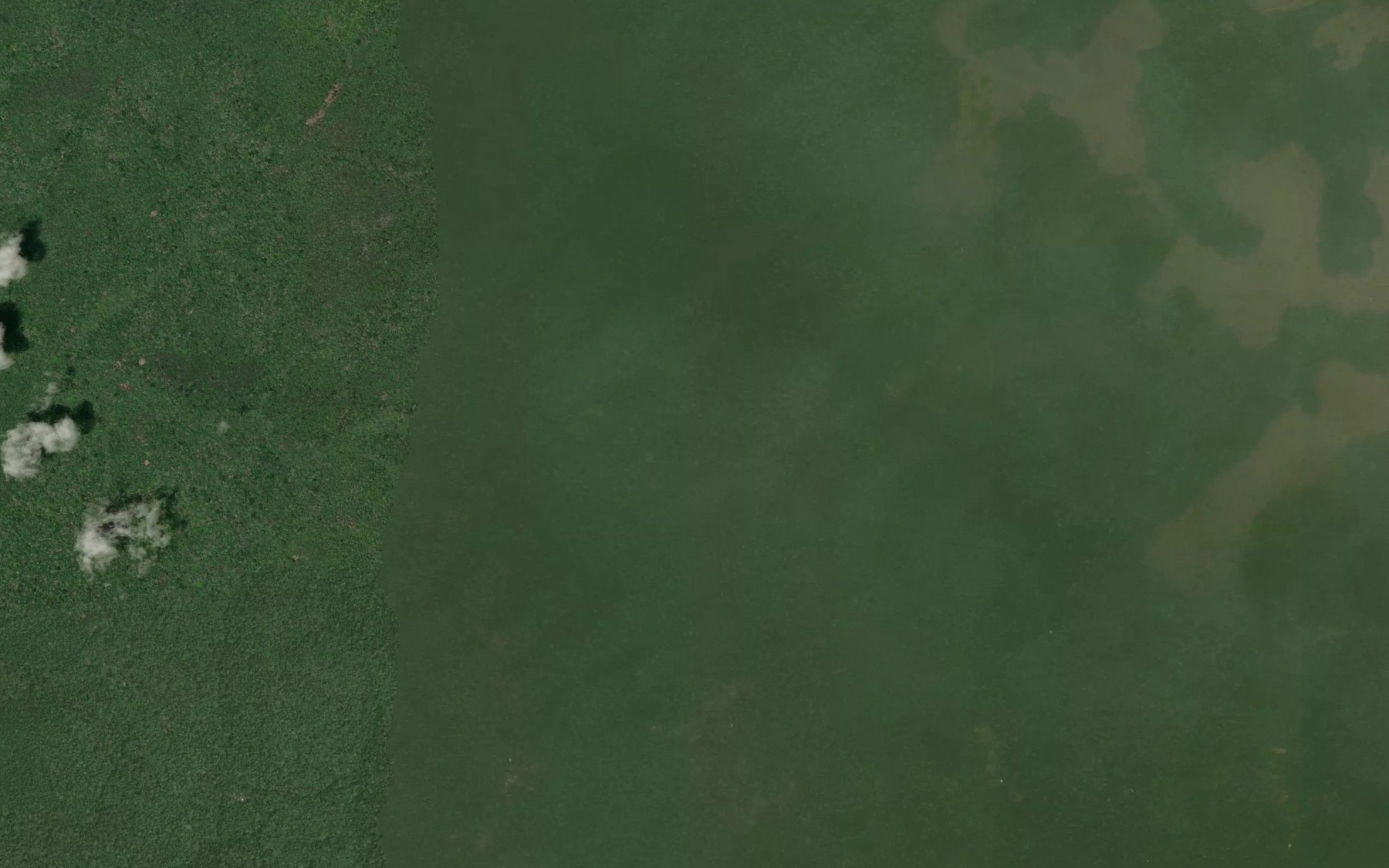 Satellite map of the Niamoure