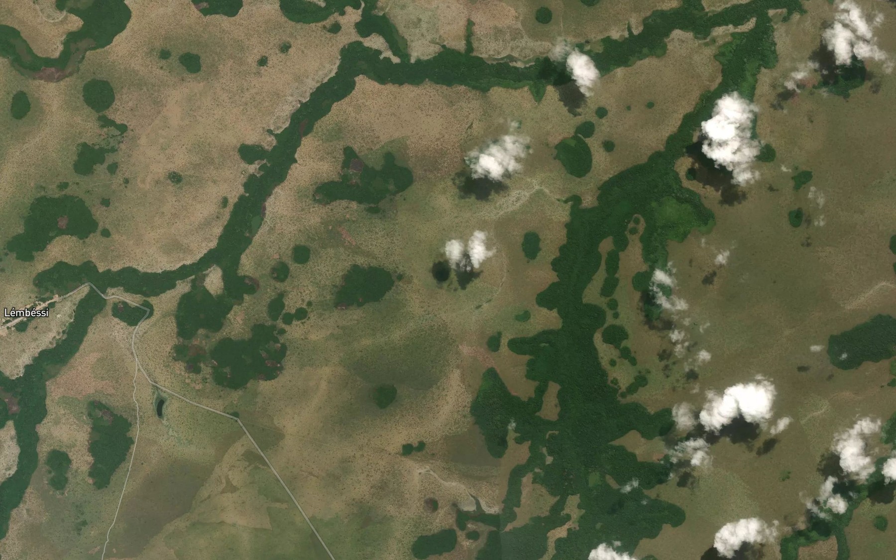 Satellite map of the Kie