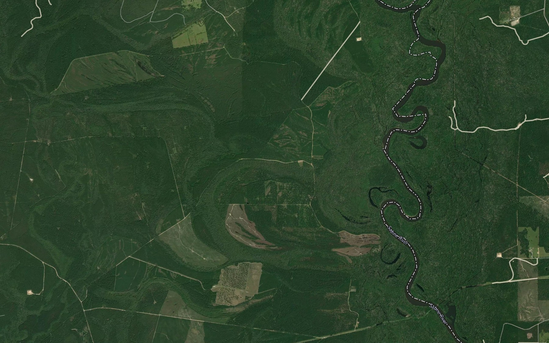 Satellite map of the Slaydons Slough