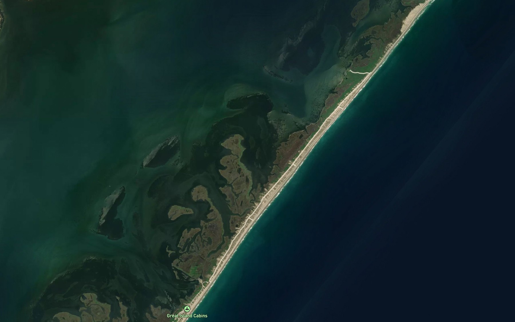 Satellite map of the The Swash