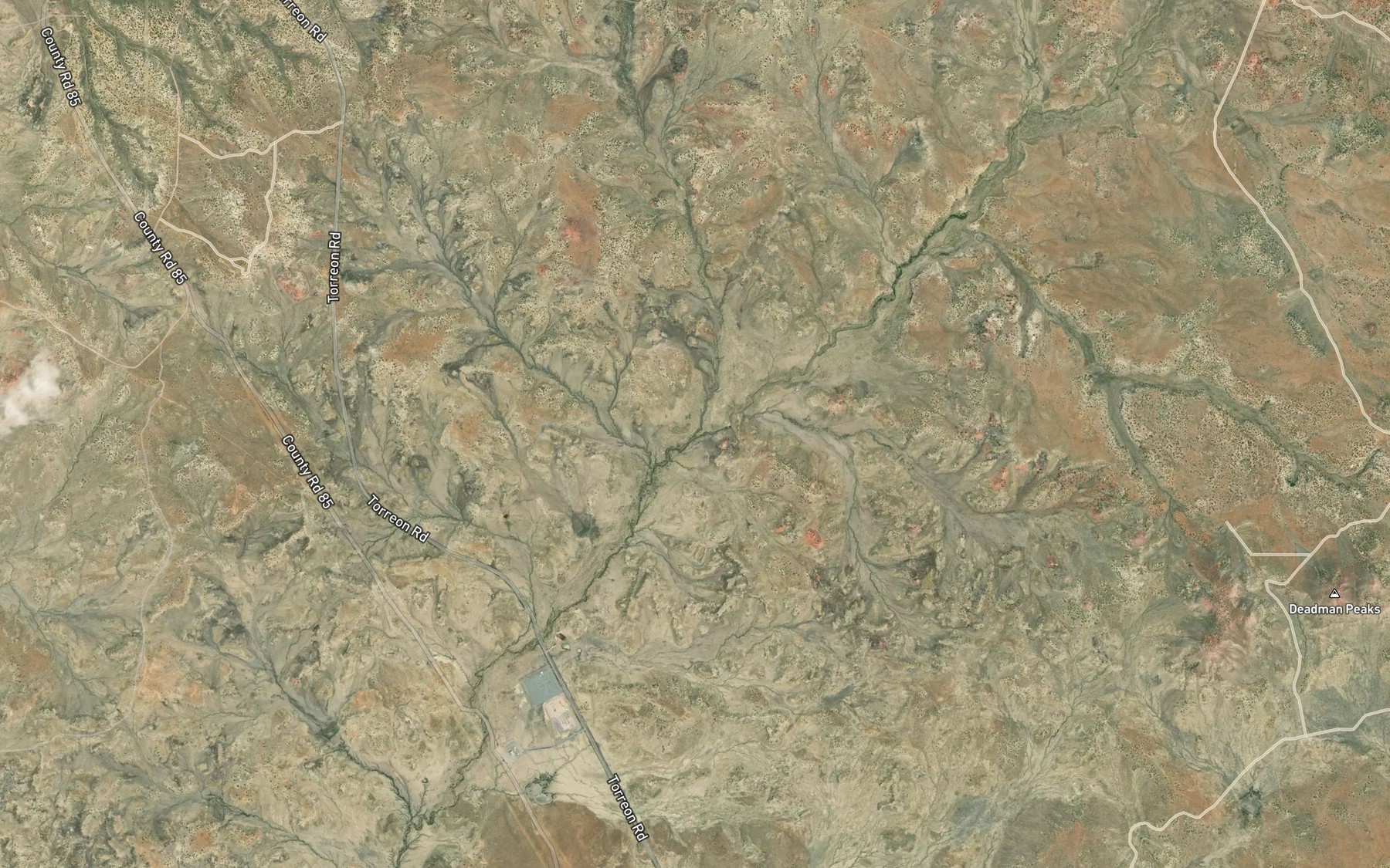 Satellite map of the Canada Cebo