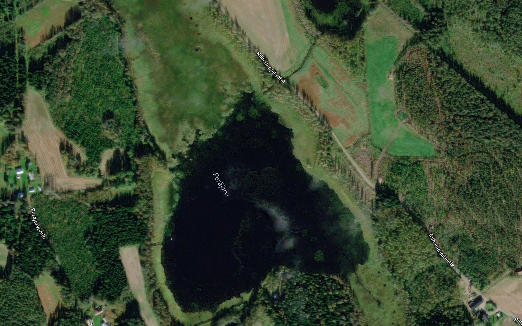 Satellite map of the Perajarvi