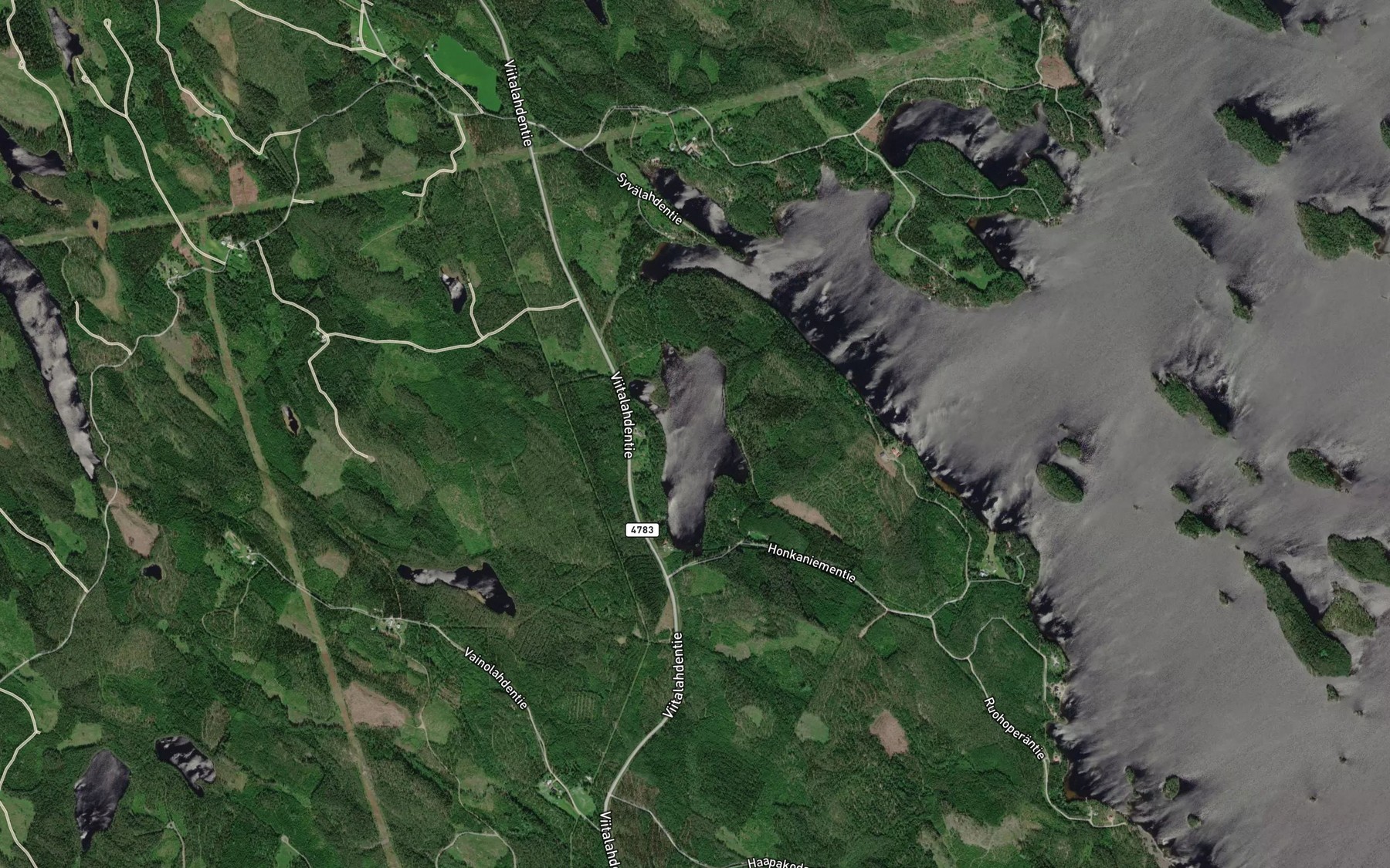 Satellite map of the Haapalampi