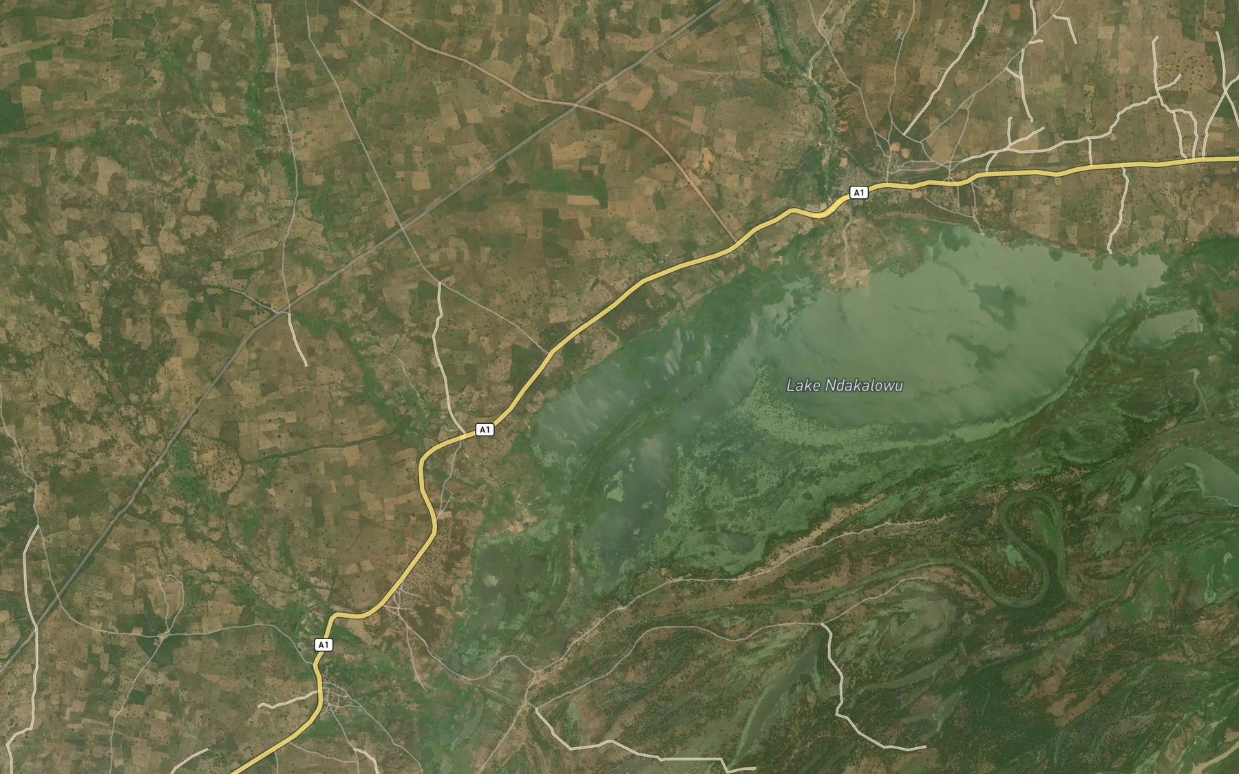 Satellite map of the LakaDada