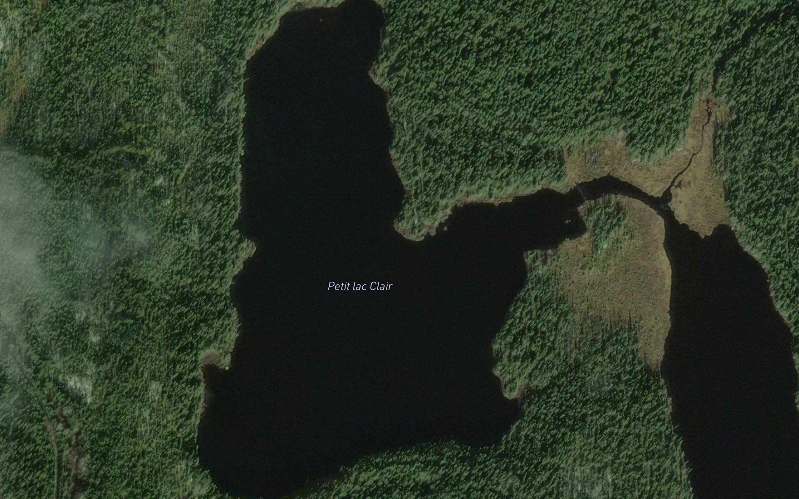 Petit lac Clair