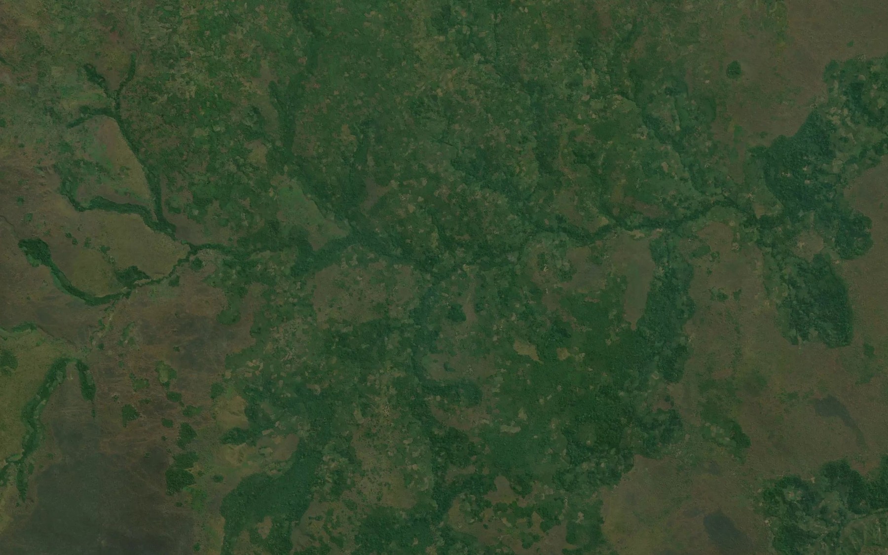Satellite map of the Kabanga