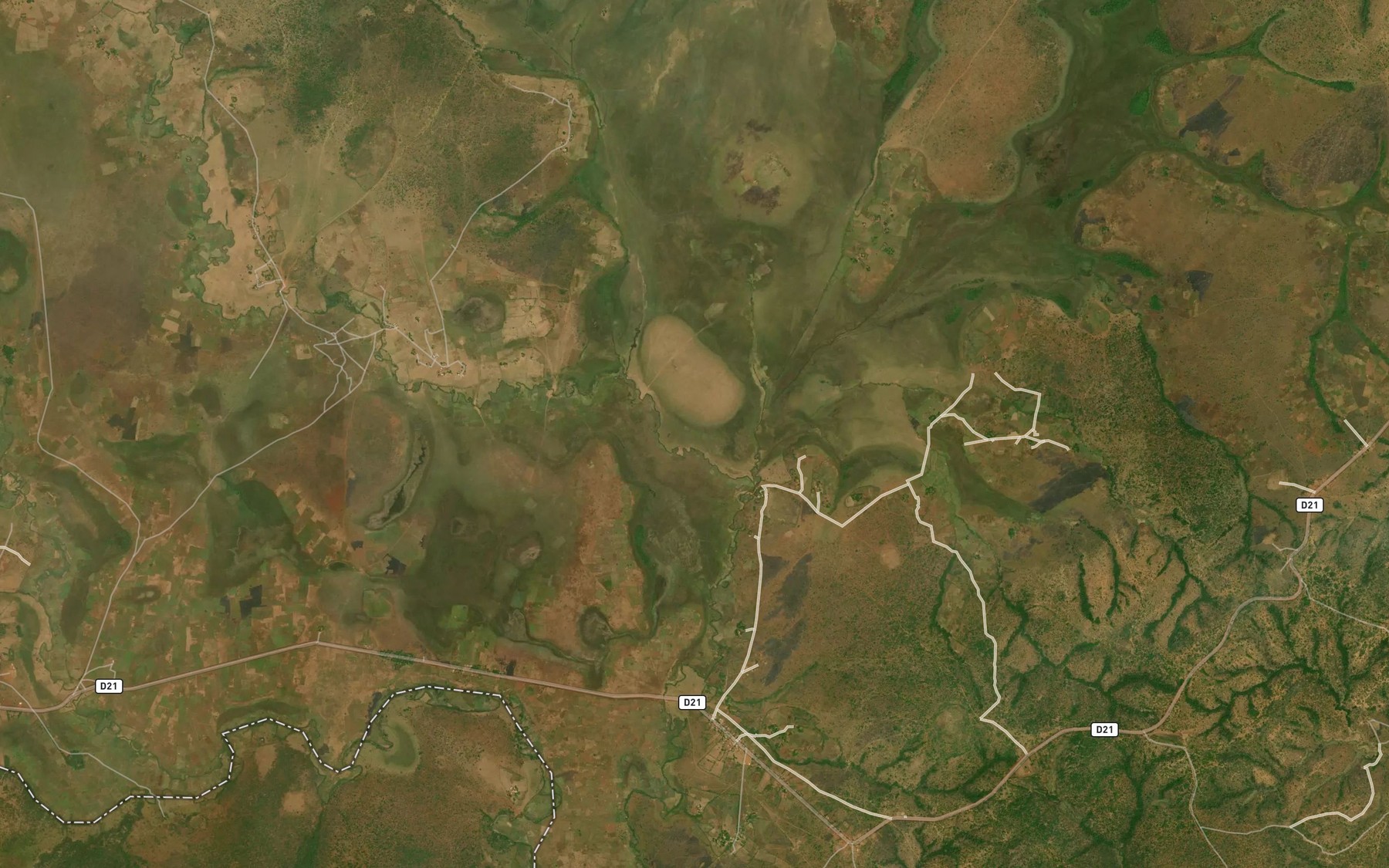 Satellite map of the Bandim