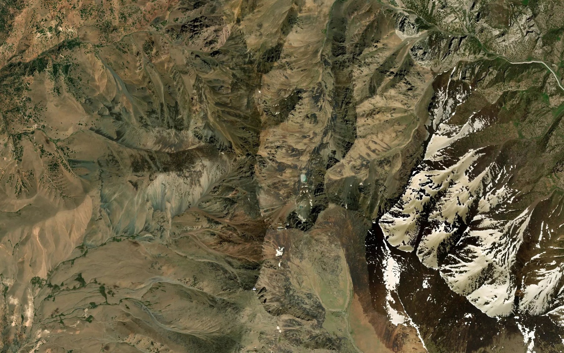 Satellite map of the Ozero Kaylamak-Kel'