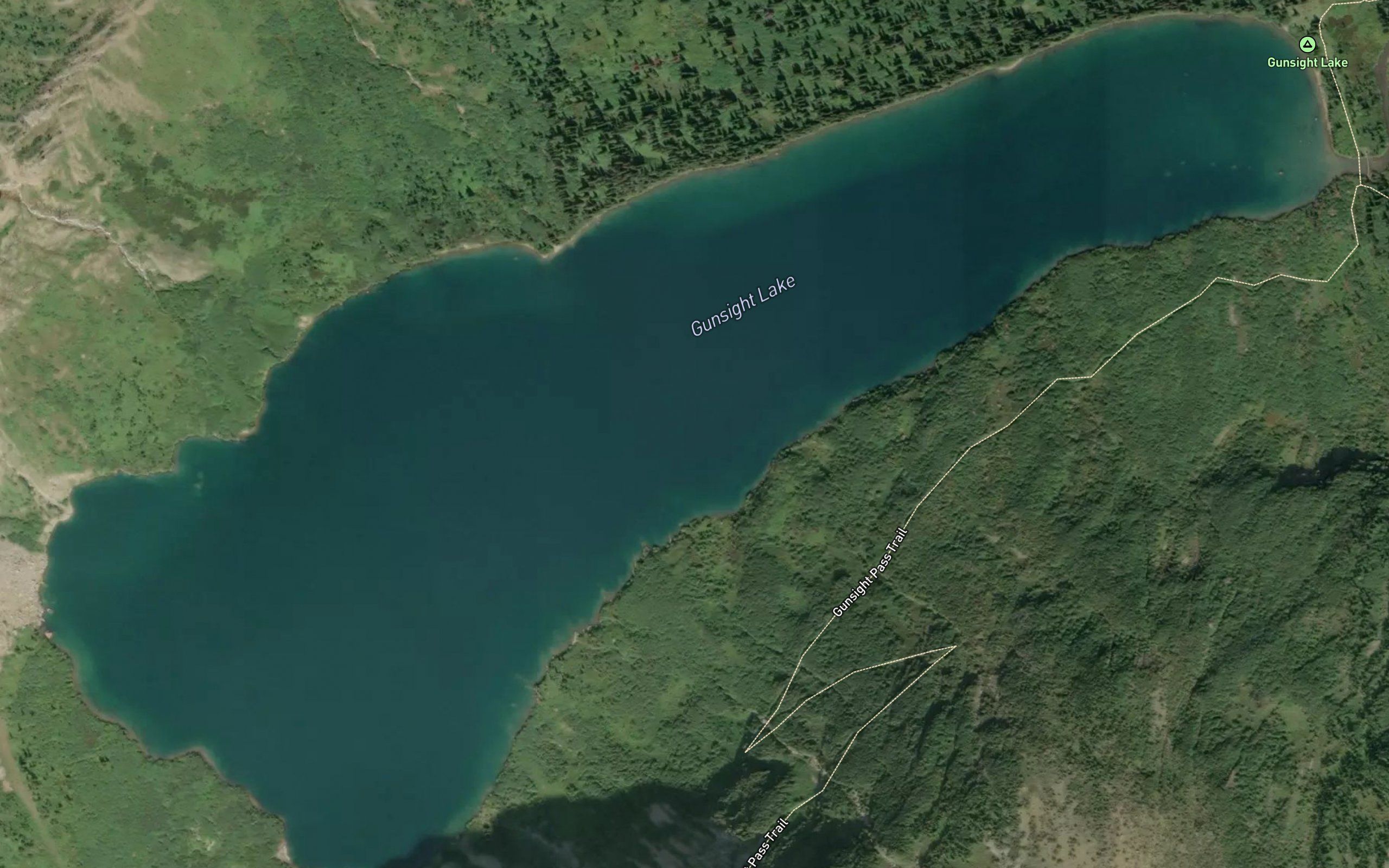 Gunsight Lake