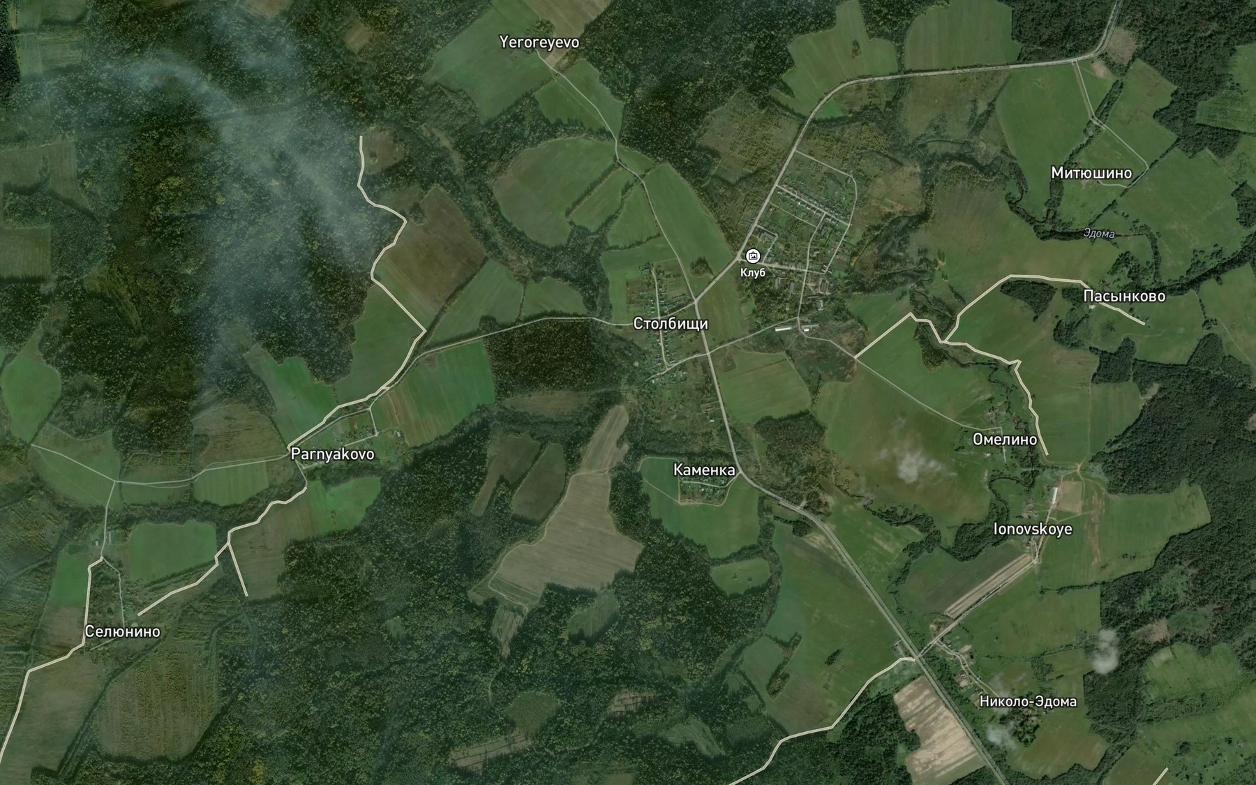 Satellite map of the Pukharka