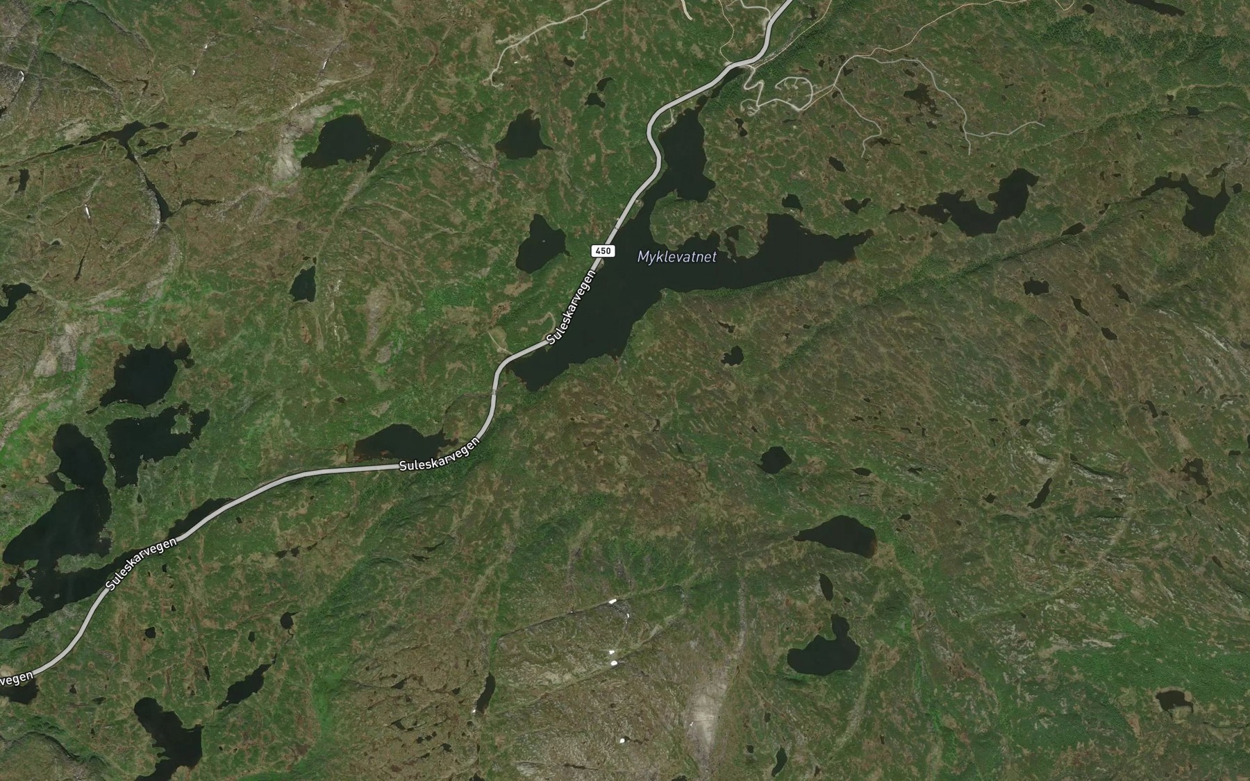 Satellite map of the Store Sotebekk