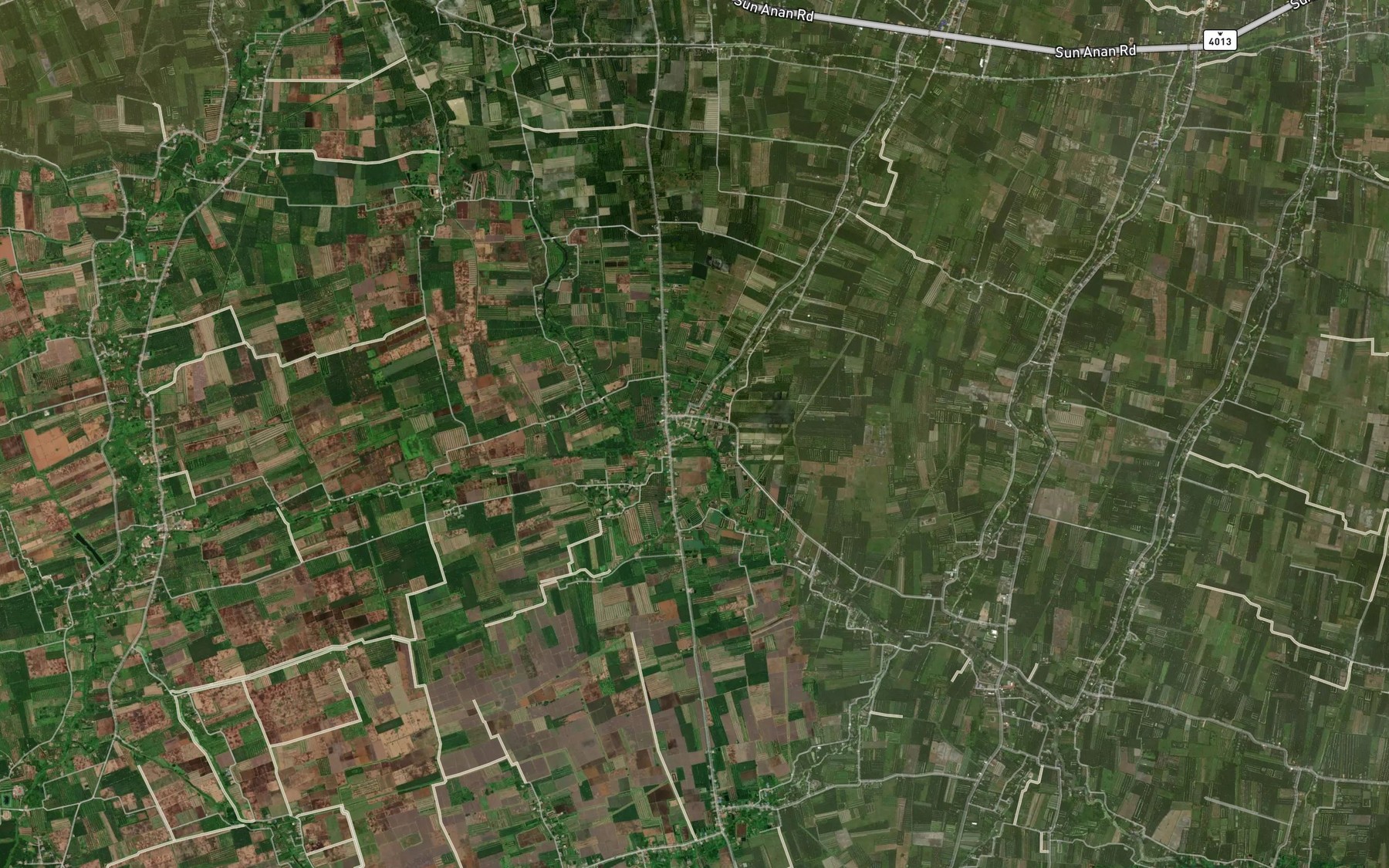 Satellite map of the Khlong Bang Bucha