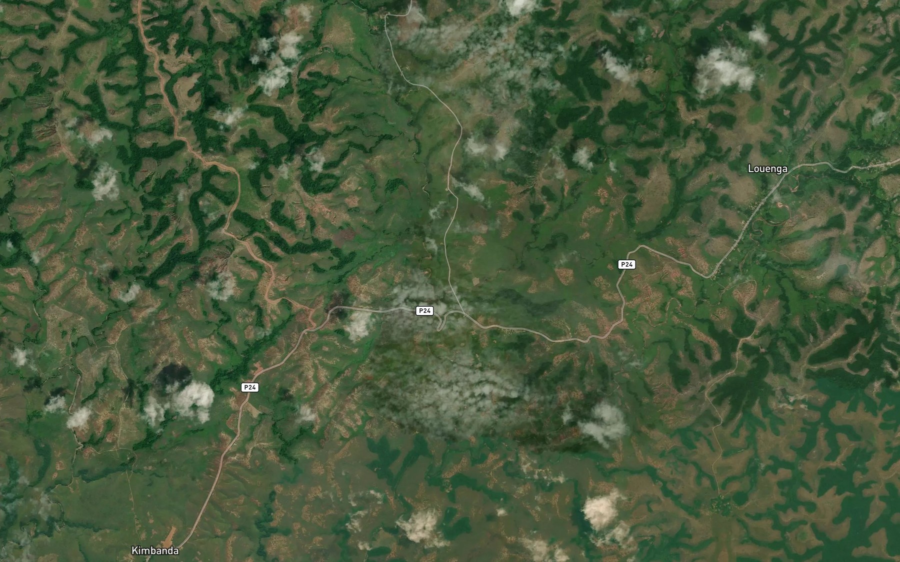 Satellite map of the Tsimba Loumo