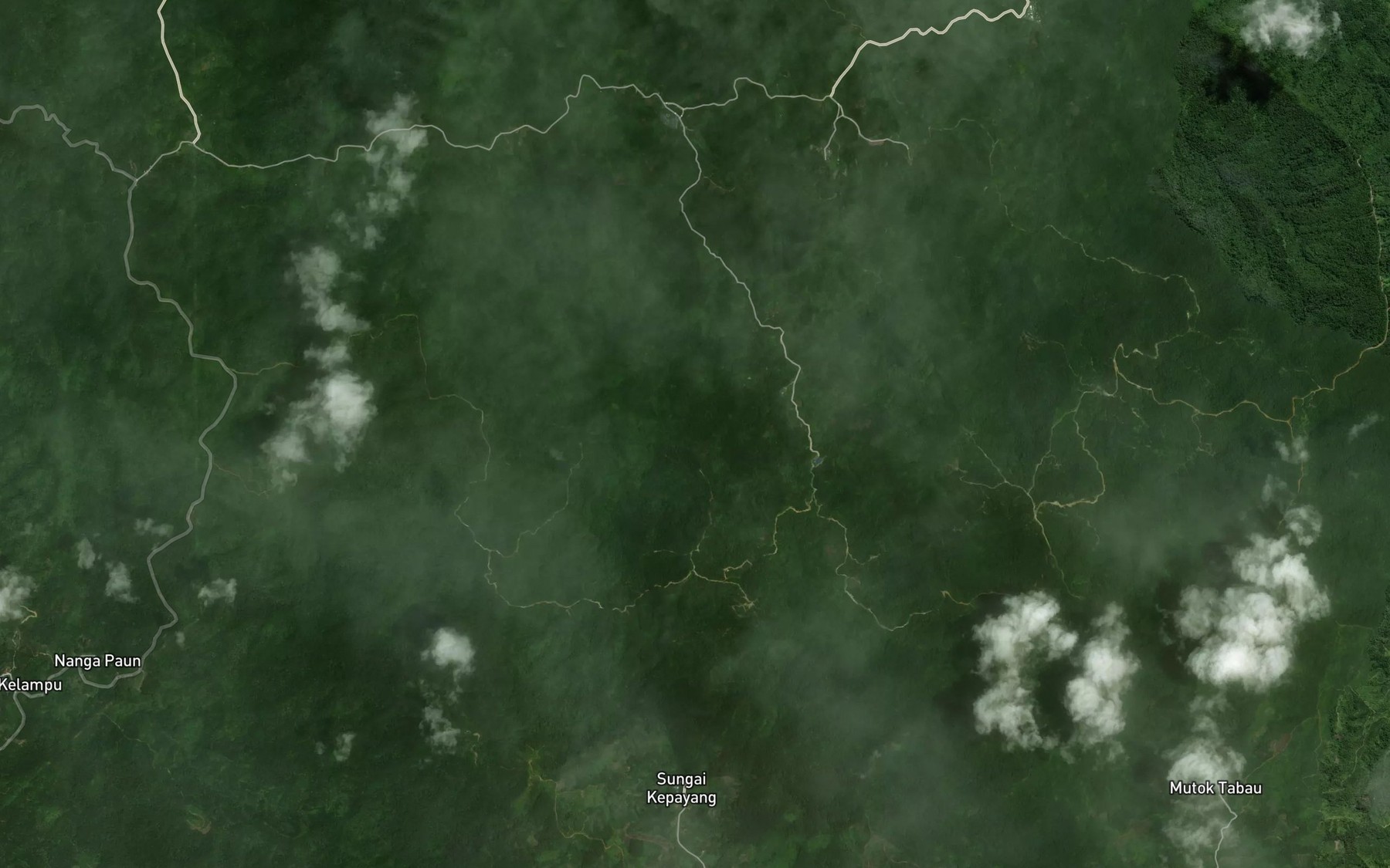 Satellite map of the Sungai Enggeris