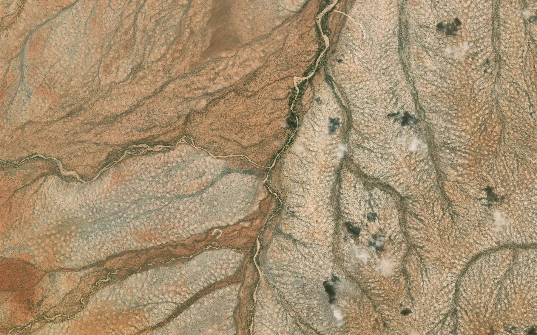 Satellite map of the Laga Ires Kuno