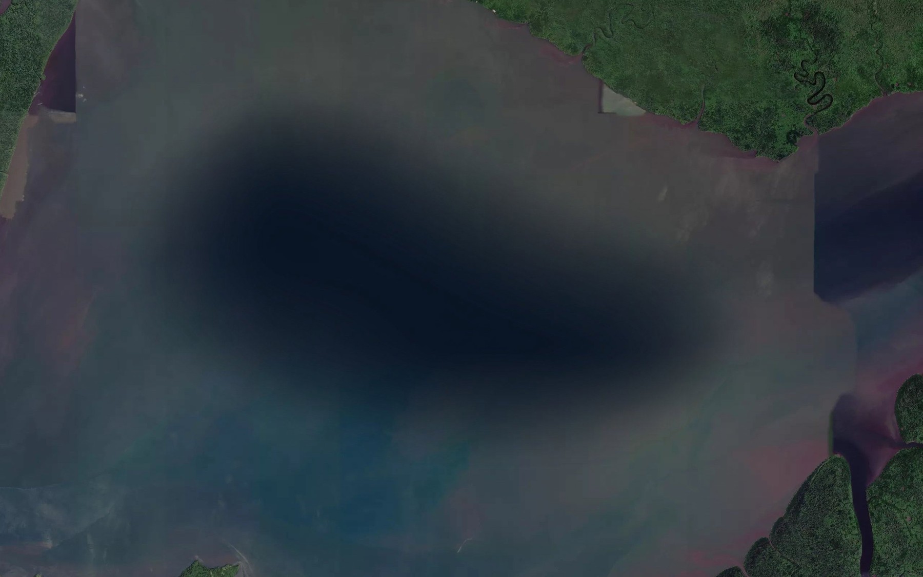 Satellite map of the Mullins Harbour