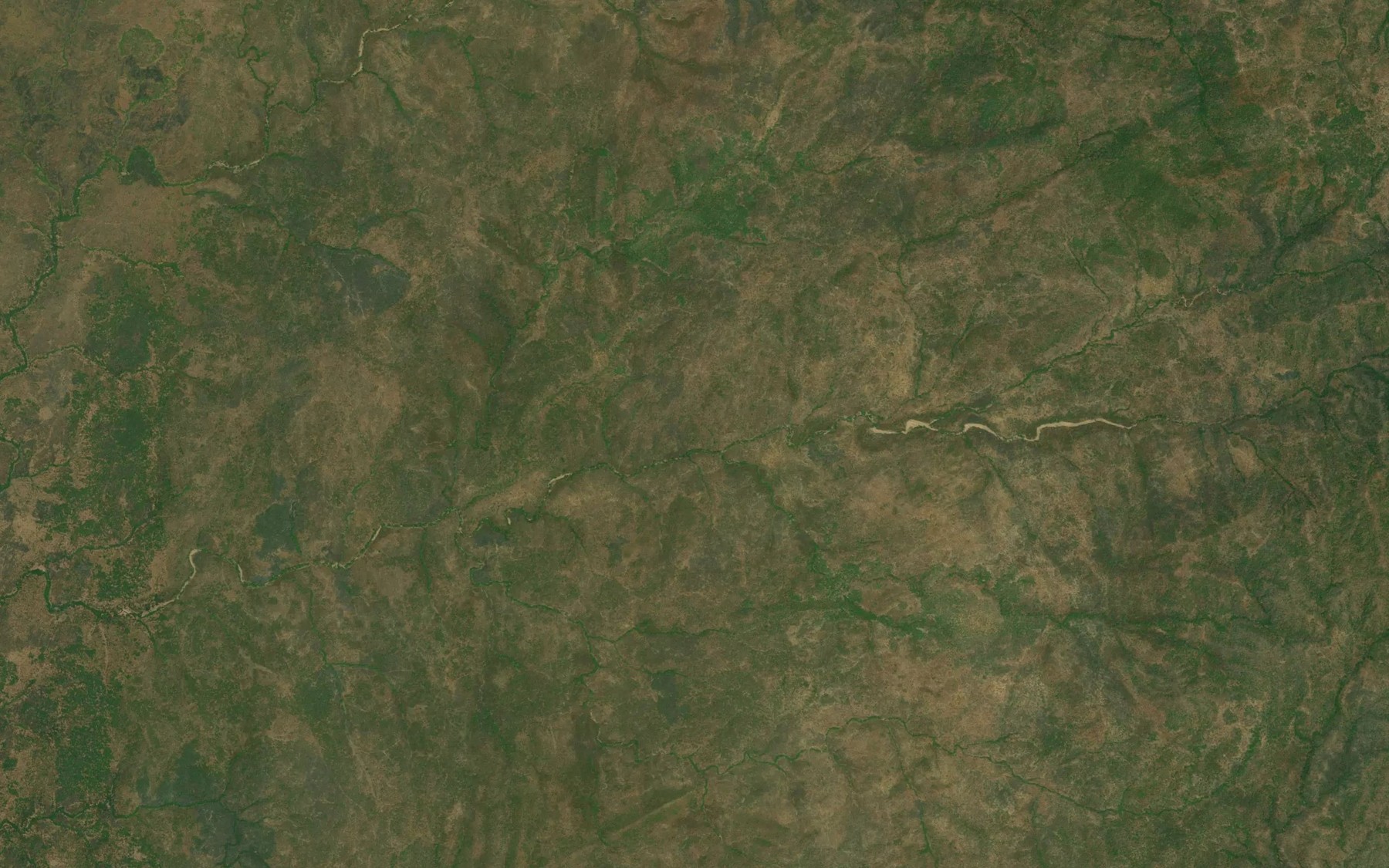 Satellite map of the Mbibeni