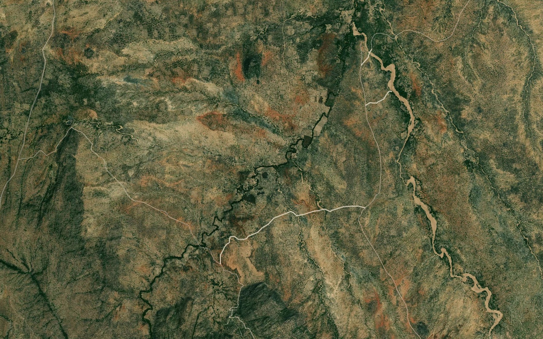 Satellite map of the Jebkararat