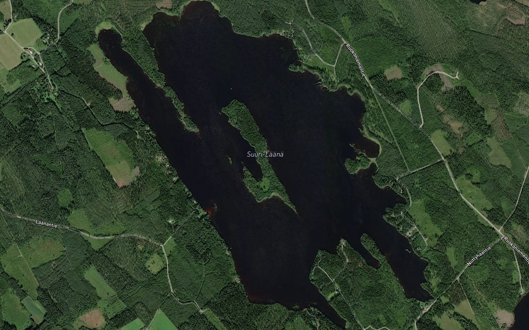 Satellite map of the Suuri-Laana