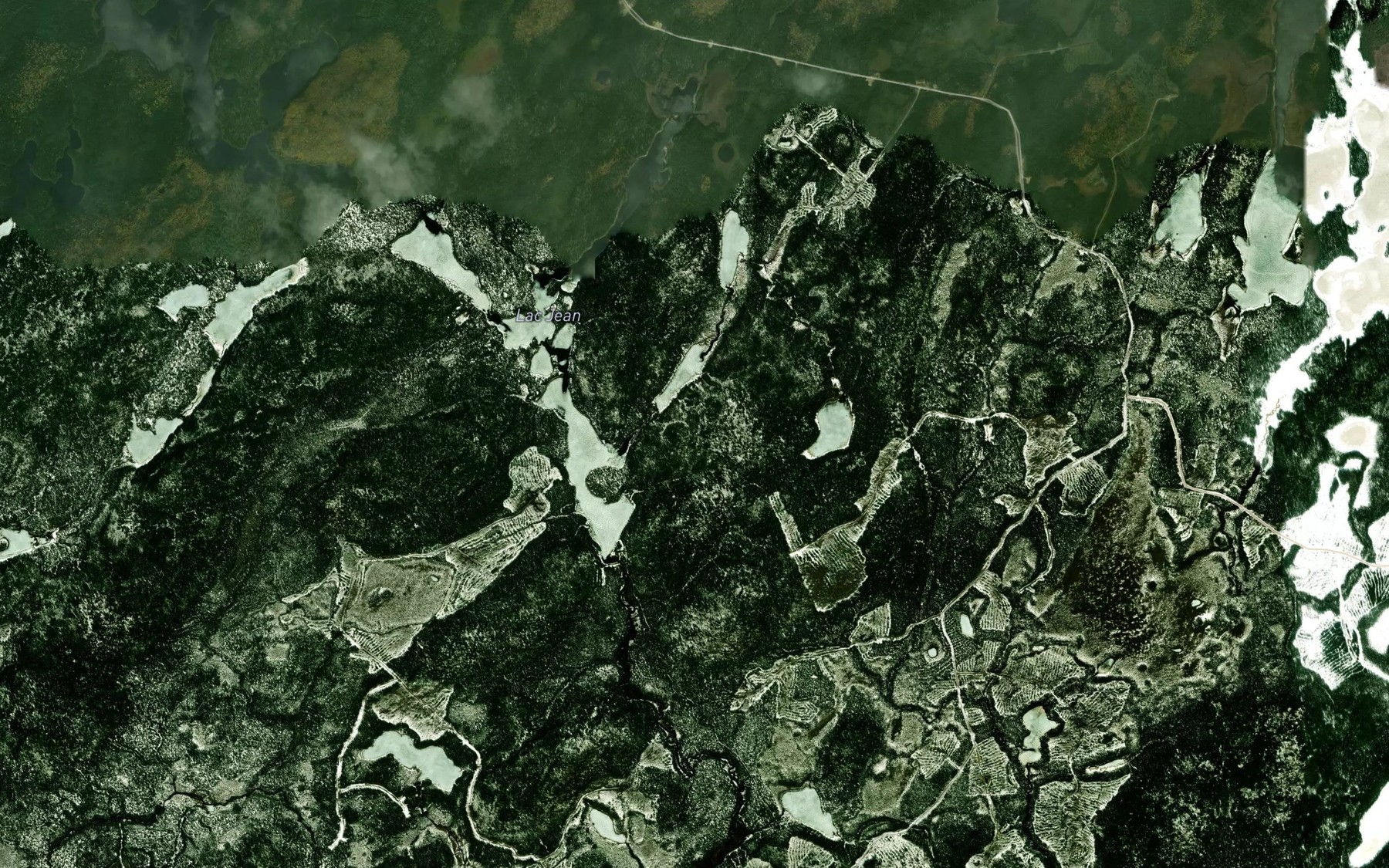 Satellite map of the Etang de la Cremone