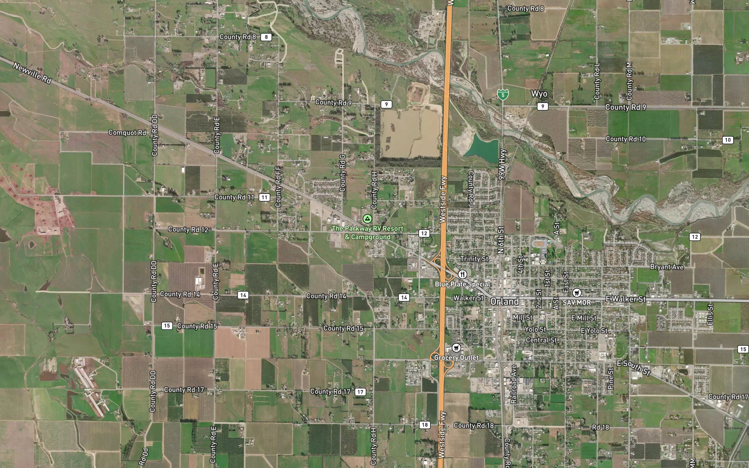 Stony Creek Irrigation Canal