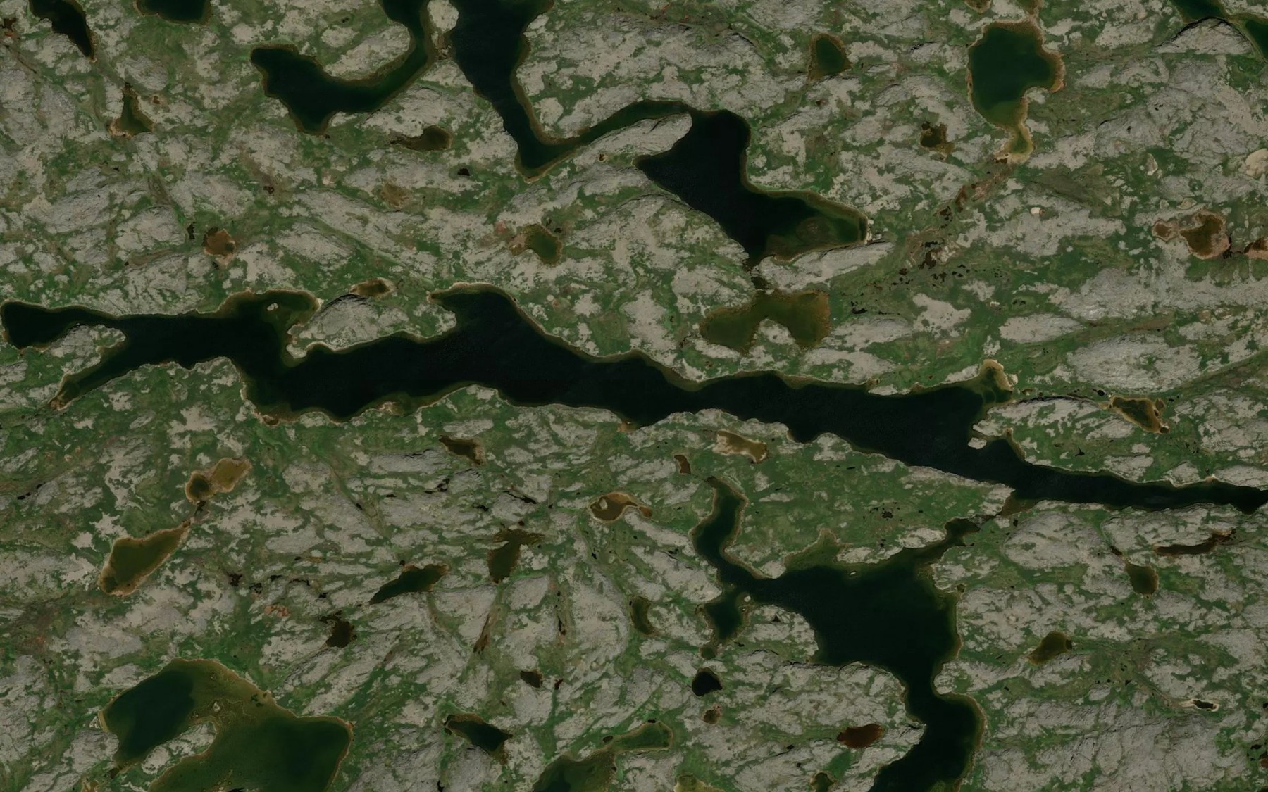 Satellite map of the Lac Pinguup Tasikutaanga