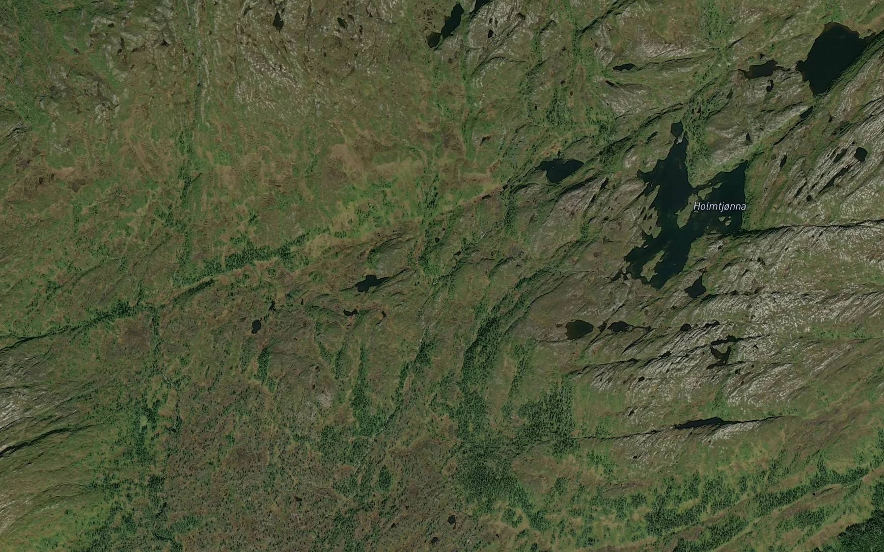 Satellite map of the Sandstadsaeterbekken