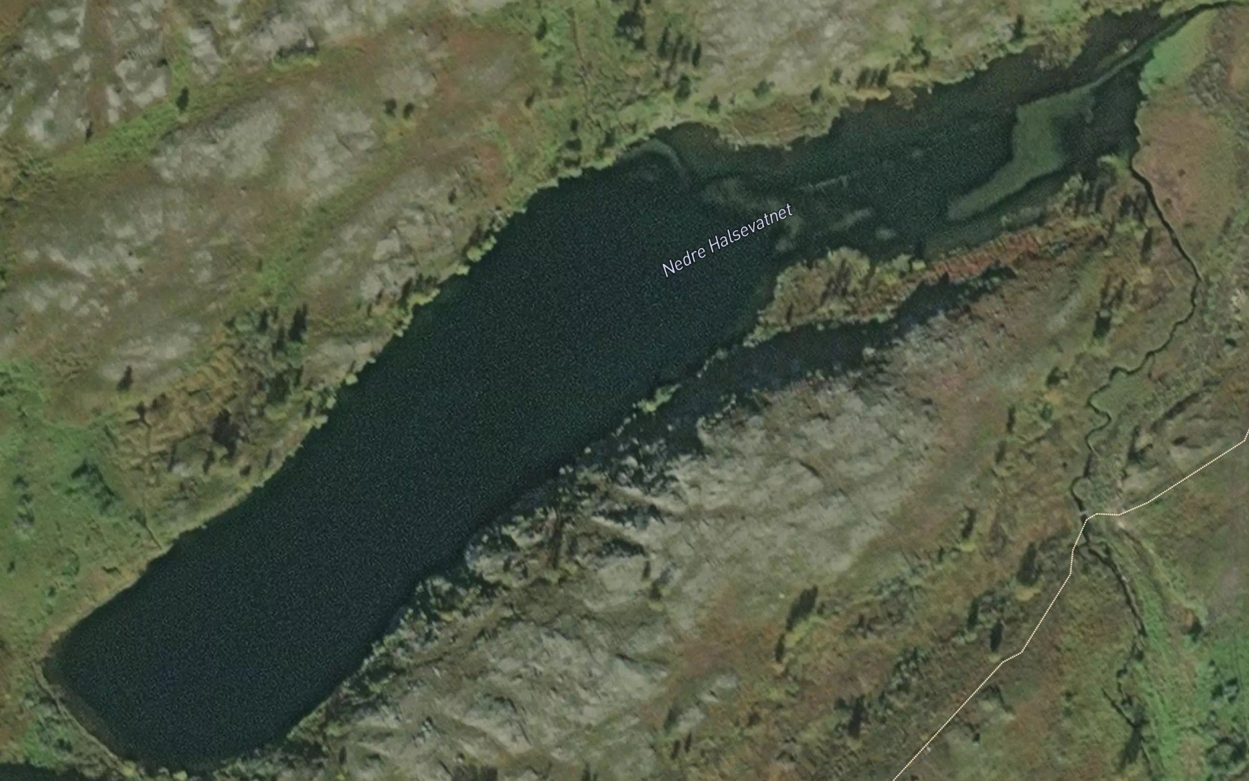 Halsevatnet,nedre