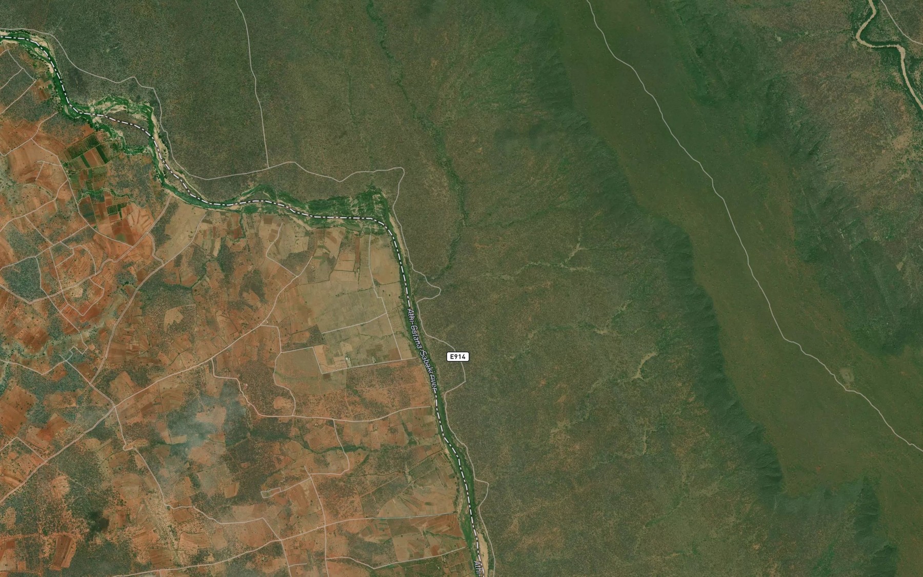 Satellite map of the Kemuaa