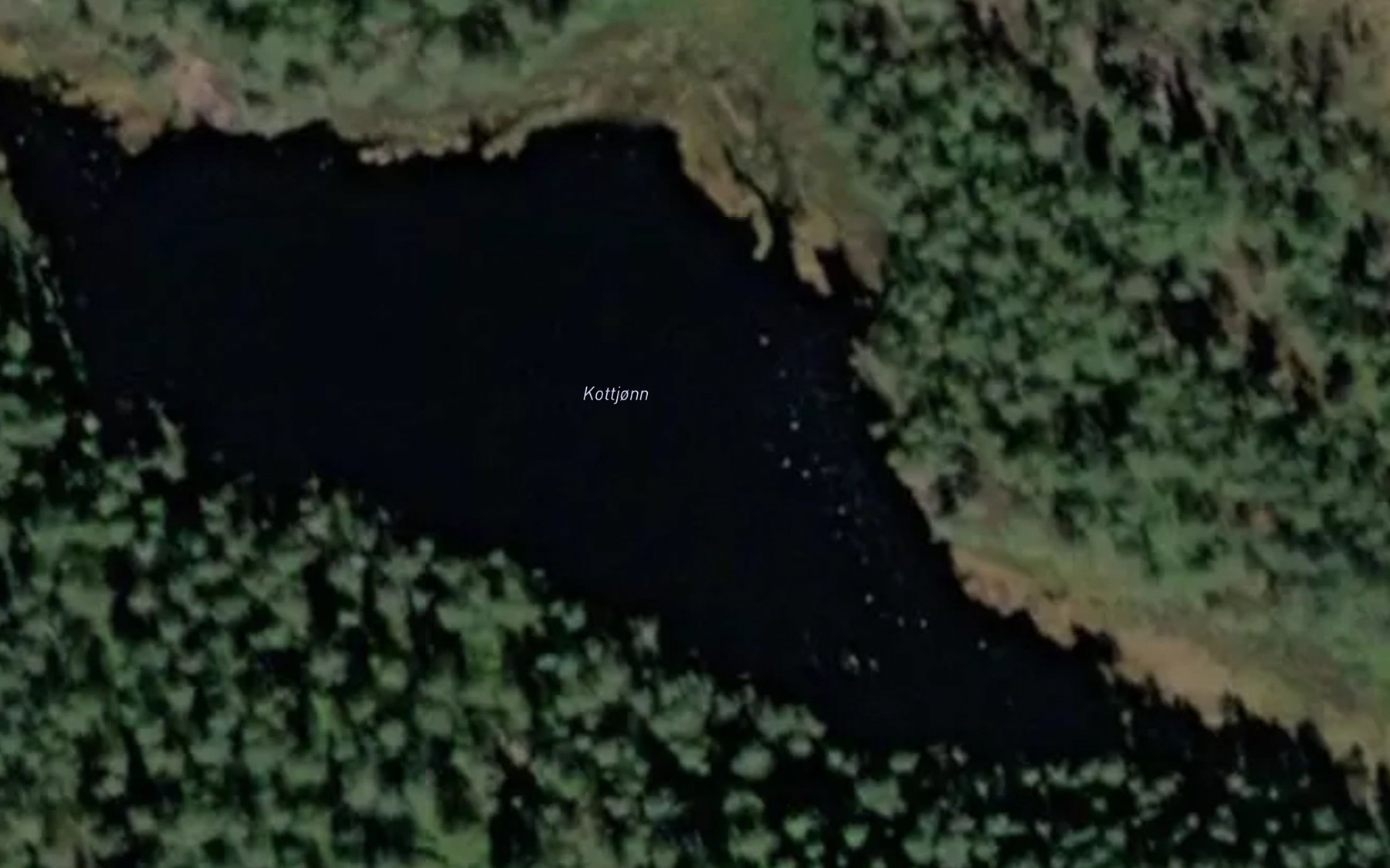 Satellite map of the Kottjorn