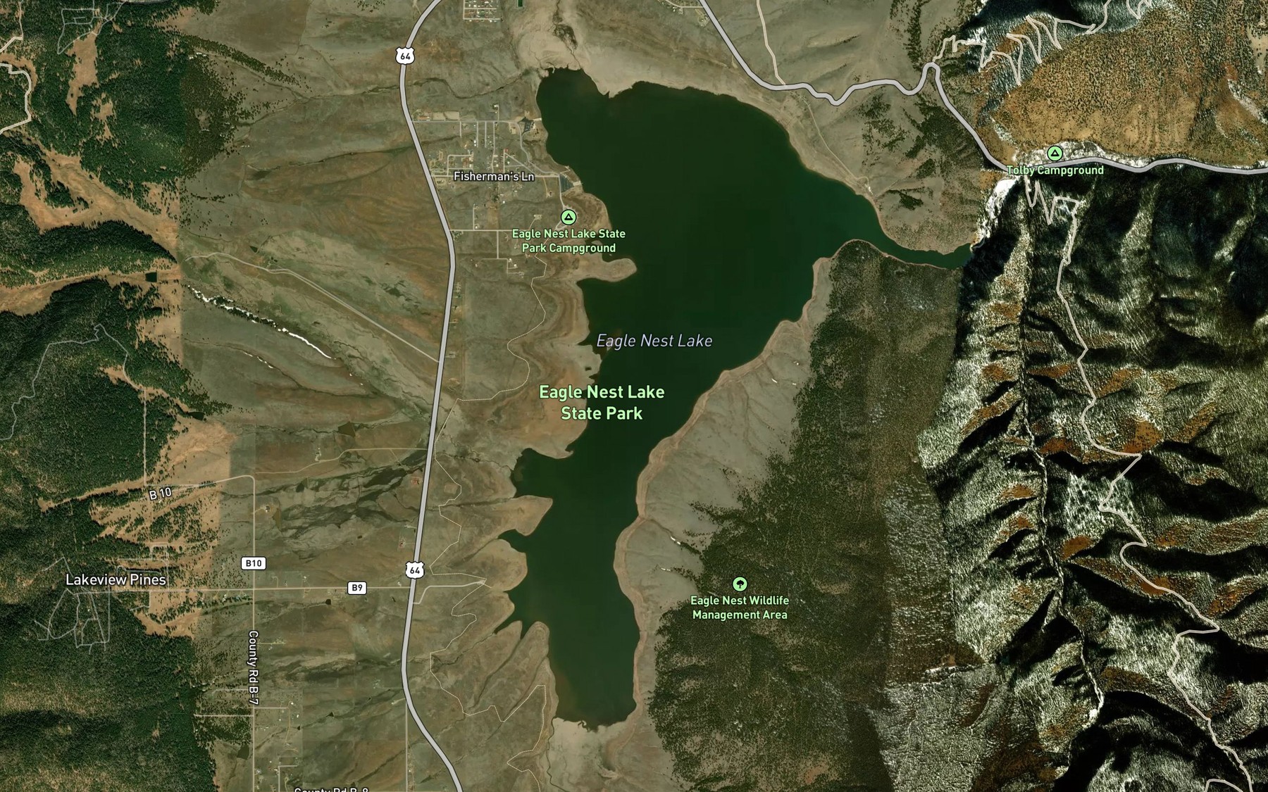 Eagle Nest Lake Fishing in New Mexico 2026 — Live Reports, Forecast ...