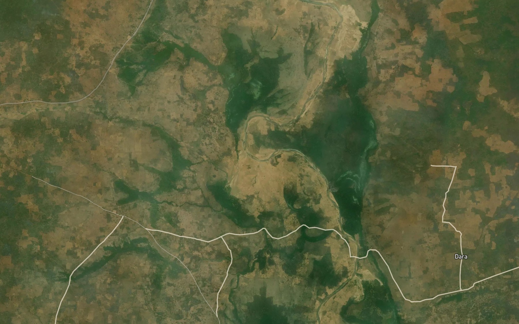 Satellite map of the KuwaStream