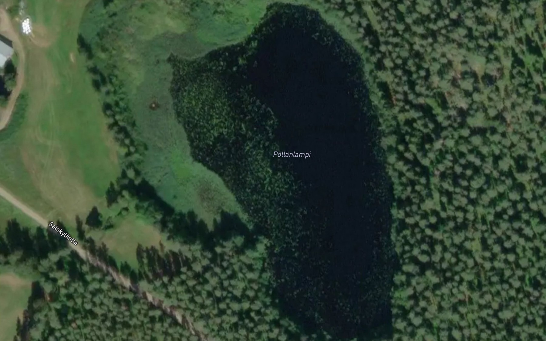 Satellite map of the Pollanlampi